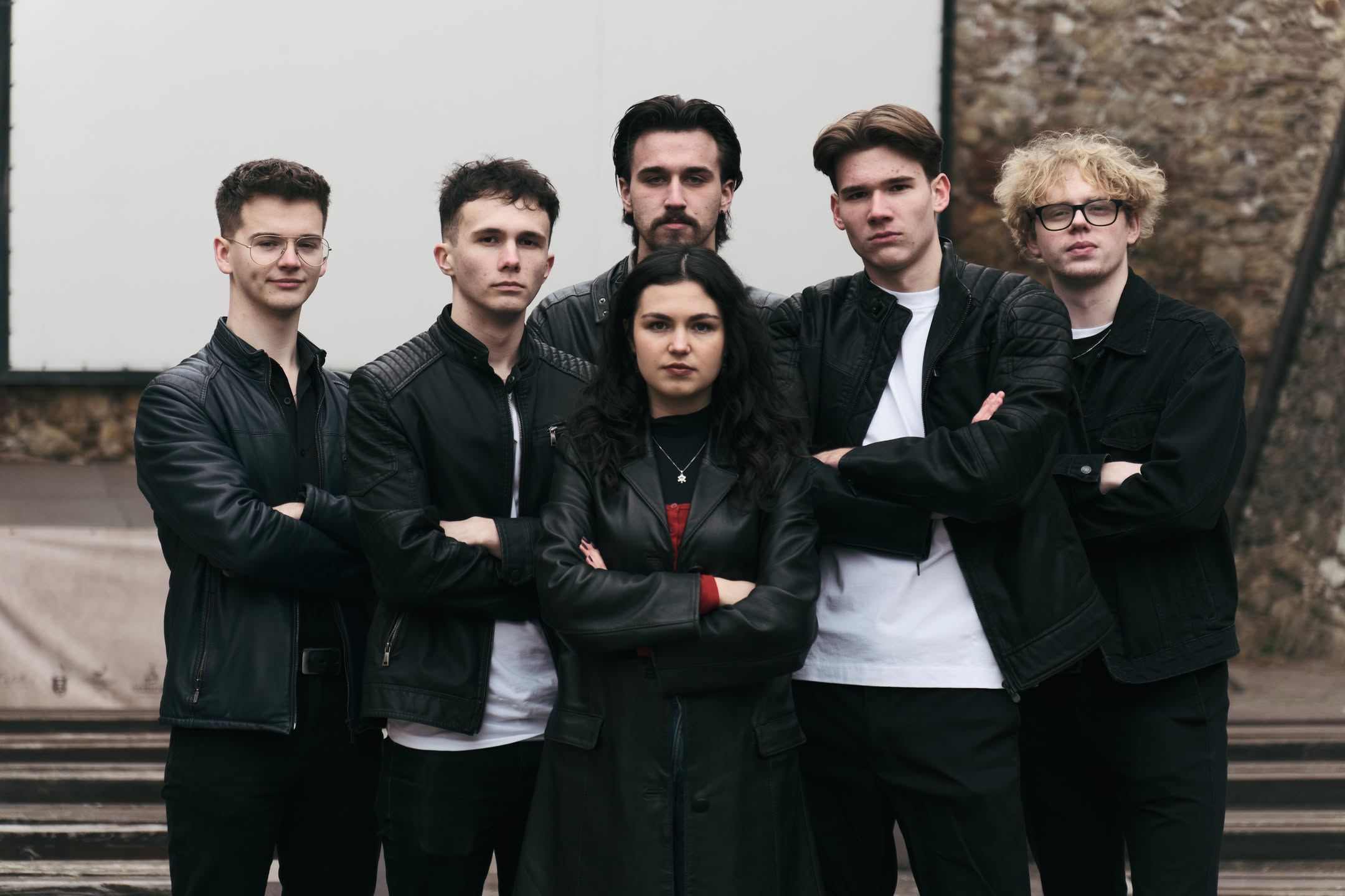 Band promotional shoot