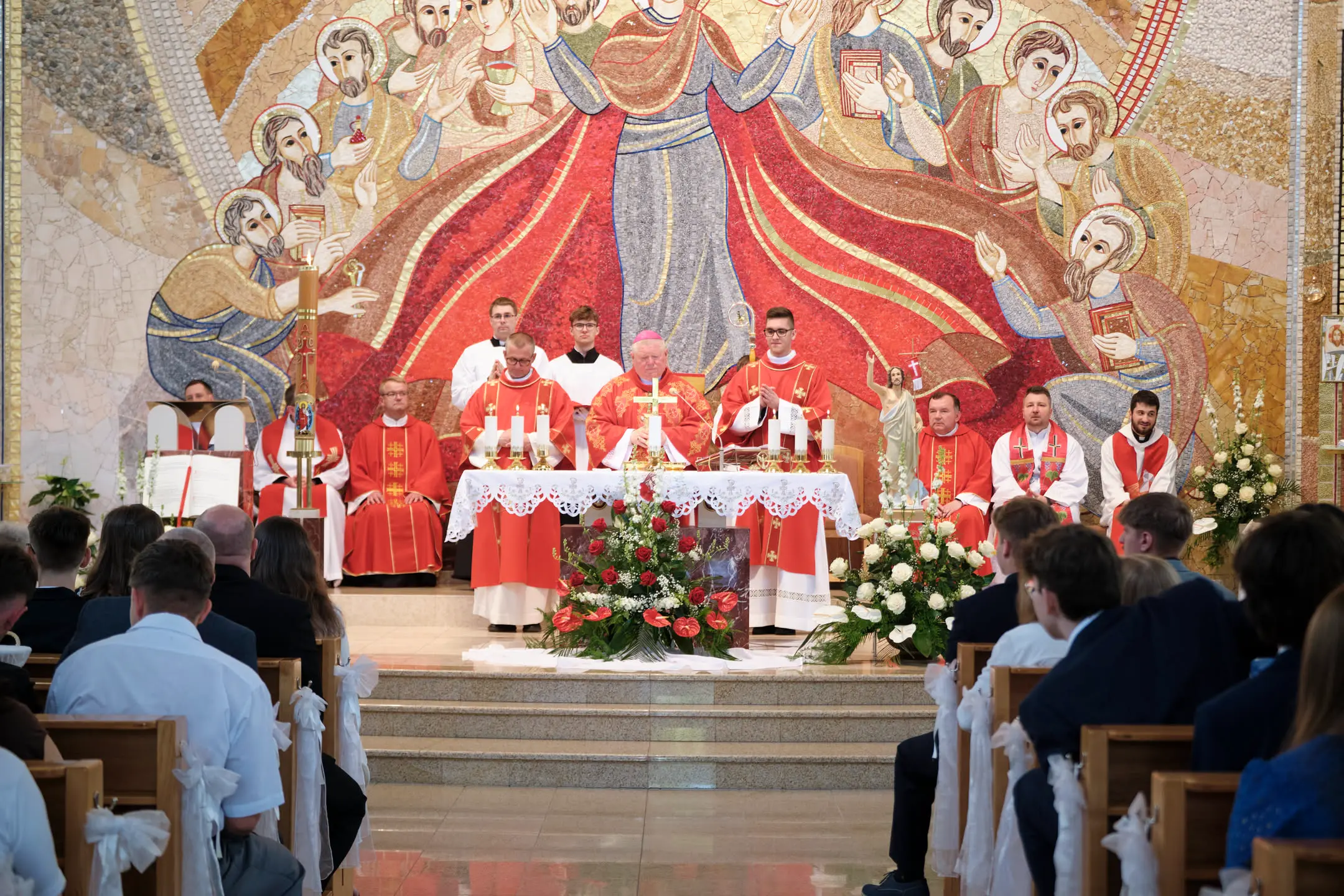 Confirmation ceremony in Klokočina